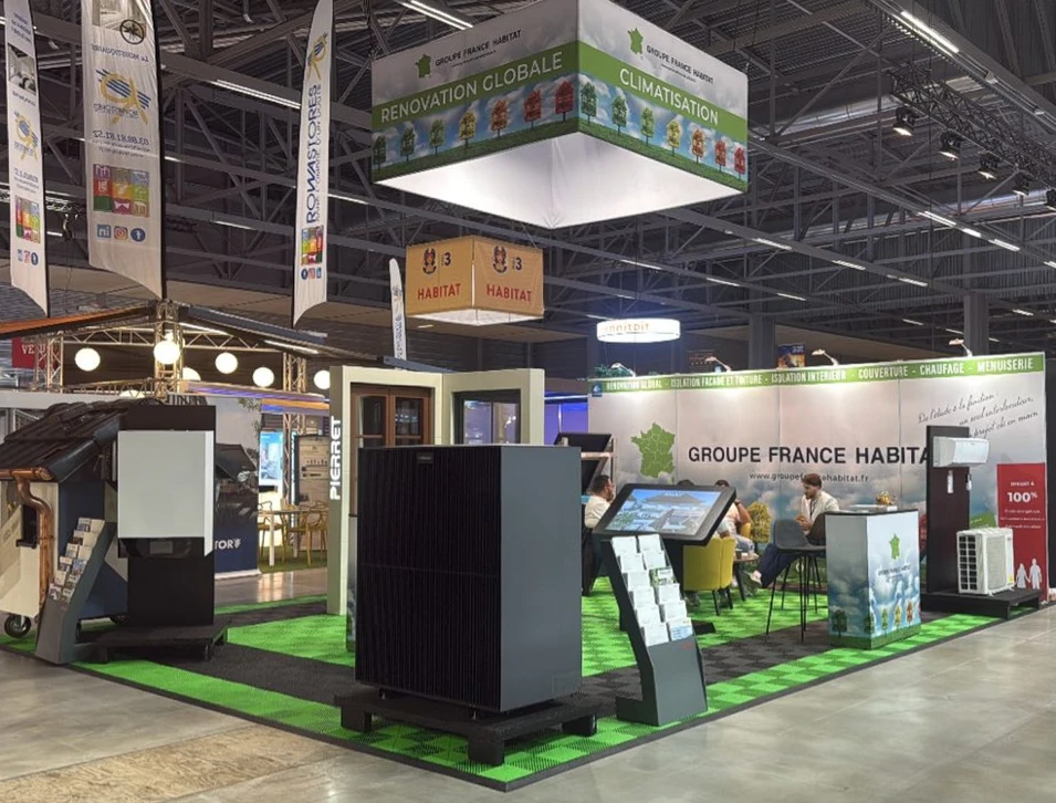 Climatisation sur Fond blanc du mur